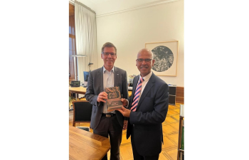 Ambassador met Prof. Dr. Joël Mesot, President of ETH Zurich, 05.09.2025